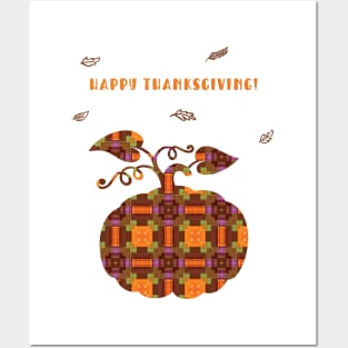 Happy Crafty Thanksgiving Posters and Art